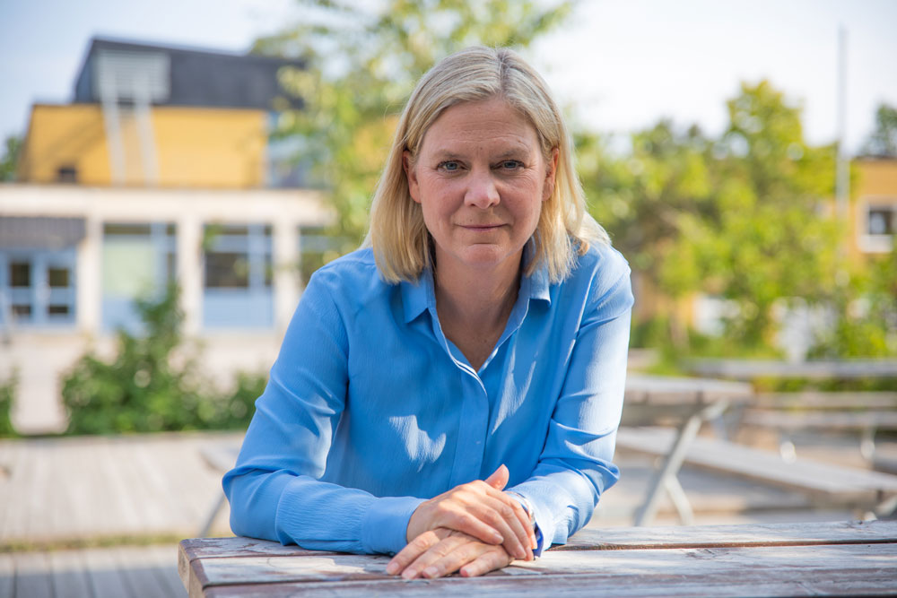 220812 Magdalena Andersson porträtt 3